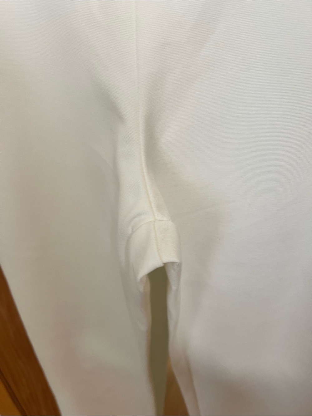 Women with Control Cream Boot Cut Ponte Pants - Picture 4 of 5